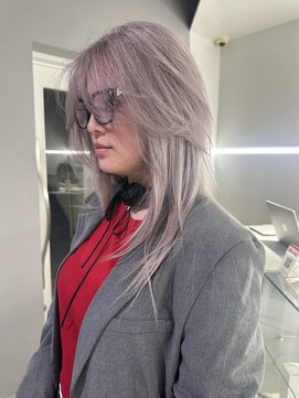 ワンカラー/ブリーチカラー/髪質改善/ハイトーンカラー