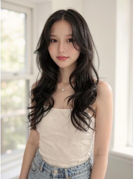 ブロウ ネックス ザ サロン 表参道(VLOW nex the salon) vlow表参道 流れるレイヤーヨシンモリ髪質改善 韓国 長屋