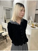 顔周りから繋がるレイヤーカット