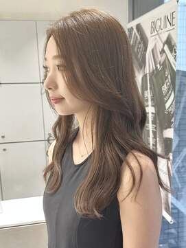 ジャン クロード ビギン 表参道店(JEAN CLAUDE BIGUINE) ブリーチなしダブルカラーで作る透明感アッシュベージュ