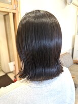 ネオリーブサイン 大森店(Neolive sign) 切りっぱなしボブくびれ巻き 大森