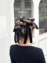 ハチ(HACHI) リボンまみれヘアセット