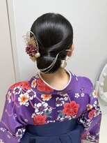 ココ(coco)&nbsp;卒業袴着付け＋ヘアセット