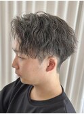 MEN’S HAIR/サーフカール/刈り上げセンターパート/伊勢崎