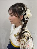 卒業式/袴/袴アレンジ/ヘアアレンジ/横浜