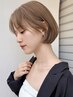 【透明感×垢抜け海外風】Wカラー(1ブリーチ+カラー)定価 ¥21,000~