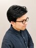 【眉カット付】カット+シャンプー+眉カット ¥4300