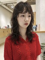 ニール 名古屋 伏見 丸の内(NEELU)&nbsp;【NEELU_misa】レイヤーパーマスタイル
