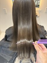 フルー 都立大学店(Fleu r)&nbsp;ブリーチ毛には髪質改善ヘアカラーで！