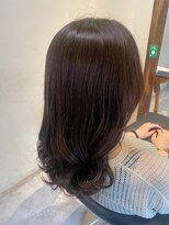 ヘアリゾート粋 トゥジュ 池袋東口店(tujuh)&nbsp;透明感ブラウン/レイヤーカット/カール