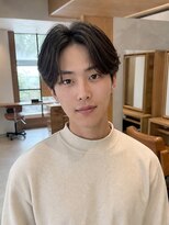 ローム 北花田店(Rome) メンズショート毛流れショート束感ヘアナチュラルショート
