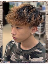 アモーレ&nbsp;【立体感MAX】ルーツカラー×波巻きスパイラルマッシュ