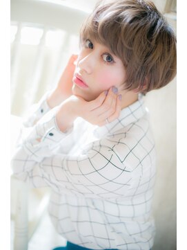 モッズ ヘア 福岡姪浜店(mod's hair) 空気感ある襟足短めショート