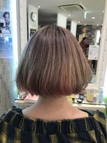 ネオリーブシェリエ 浅草店(Neolive cherie)&nbsp;ボブのインナーカラー