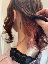 ヘアー ブランコ(hair Blanco)&nbsp;インナーピンクカラー