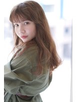 フラッグ ヘアー 天神西通り店(Flag HAIR)&nbsp;透け感ベージュロング