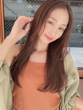 ルービック 京橋(Rubik's) 秋ブラウンカラー×ストレートワンカール