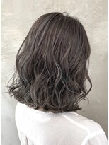 カリン 横浜店(carin) 【carin 横浜】ブリーチオンカラー/鎖骨ミディアム/艶カラー