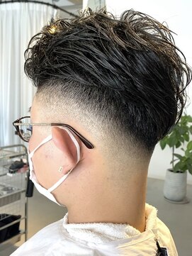 サップ 茨木店(Sup) 【Sup】スキンフェードバーバースタイル