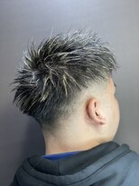 ヒロギンザ 新橋銀座口店(HIRO GINZA) 細メッシュツーブロックショート