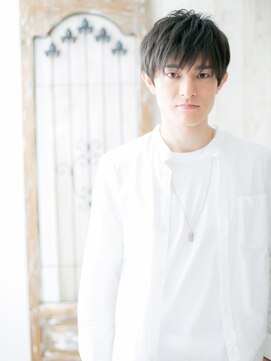 モッズヘア メン 上尾東口店(mod's hair men) ≪mod's men≫アッシュブラックで旬な男前♪スリークショートP