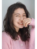 パール(PearL)&nbsp;【PearL】ゆる巻きパーマ×オリーブブラウンカラー