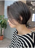 大人ボブ/グレージュカラー/似合わせカット/髪質改善[登戸]