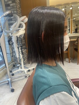 ネオリーブルカ 御茶ノ水店(Neolive Luca) キッズカット　パツンとボブ