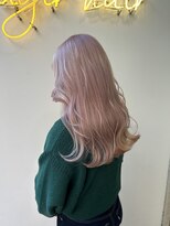 アジールヘア 北千住駅西口店(agir hair)&nbsp;ホワイトピンクカラー ホワイトカラー ピンクカラー北千住