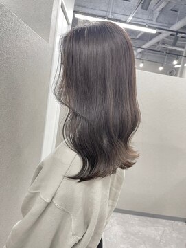 スラッシュ(SLASH) 髪質改善/グレージュ/透明感カラー/ナチュラル/