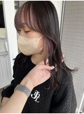 インナーカラーピンク♪