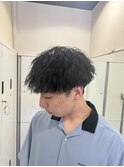 【平山 明樹】ソフトマッシュカット+ツイストスパイラルパーマ