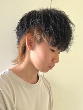 パコ(Paco) マッシュウルフインナーカラーベージュ