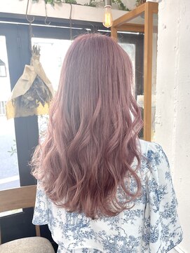 リッカ(RICCA) 【ダブルカラー】柔らかピンクベージュ♪