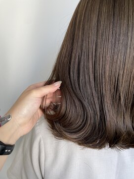 ロットアニバース(lott annibirth) 【髪質改善】カーキミルクティー/艶髪/透明感/トリートメント