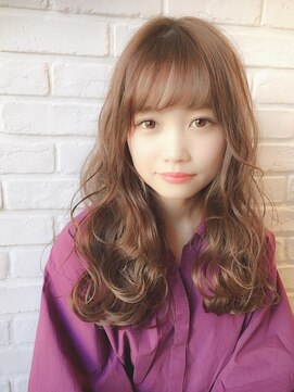 リープアルケー ヘアアンドヘッドスパ 錦糸町北口店(leap arche Hair&head spa) インナーグレージュ/マチルダボブ/前髪/ピンクベージュ/錦糸町