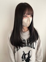 ロルド シェリ(Rold Cheri)&nbsp;レイヤーカット/顔まわりレイヤー/韓国ヘア/暗髪