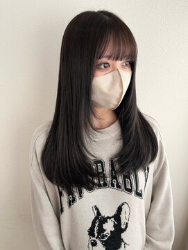 ロルド シェリ(Rold Cheri) レイヤーカット/顔まわりレイヤー/韓国ヘア/暗髪