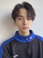 ツーダブルバイフィフス 西梅田店(WW.. by fifth)&nbsp;メンズパーマツイストスパイラルパーマセンターパート刈り上げ