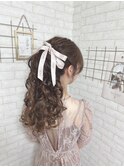 ふわふわポニーテール