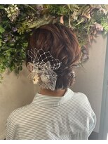 ヘアーズ ラブリージョブリー(hair's Lovely Jubbly) 【前田】ふんわりシニヨン