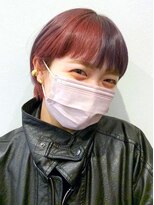 カノエ 下関熊野店(canoe) ツートンカラー ハイトーンカラー ベリーショート