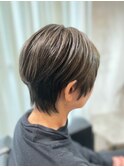 ヘルシースタイル大人ショート30代40代50代ブルーグレージュ#218