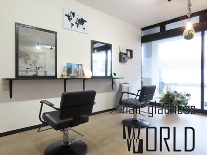 ヘア グラッドネス ワールド(hair gladness WORLD)の写真