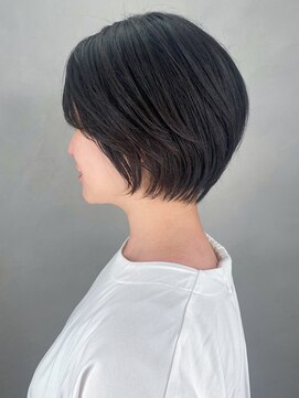 アイティーバイアルバム 八王子店(IT by ALBUM) フレンチカジュアルアッシュブラックイメチェン_ba506061