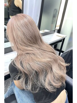 リア 大阪梅田(Ria) 韓国ヘア×ミルクティーグレージュ