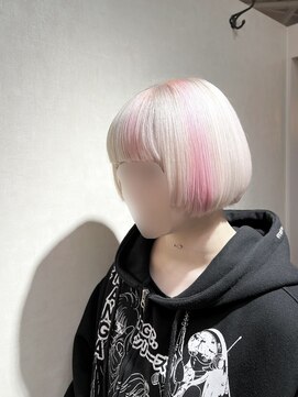 エントランス バイ ビークール(entrance by Be-COOL) シルクホワイト×ペールピンク