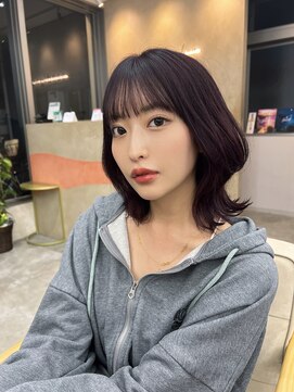 サンド 鹿児島中央(sand) @sei___sand韓国ボブ/レイヤーカット/鹿児島中央駅