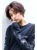 【marfe】マッシュウルフ＿ショートボブ＿くせ毛カット
