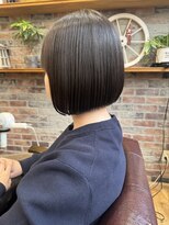 ゴーシェン 津田沼本店(Goshen)&nbsp;ぱつっと前下がりボブ